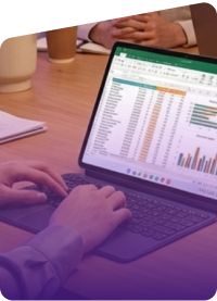 Times que trabalham com análise de dados e planilhas 