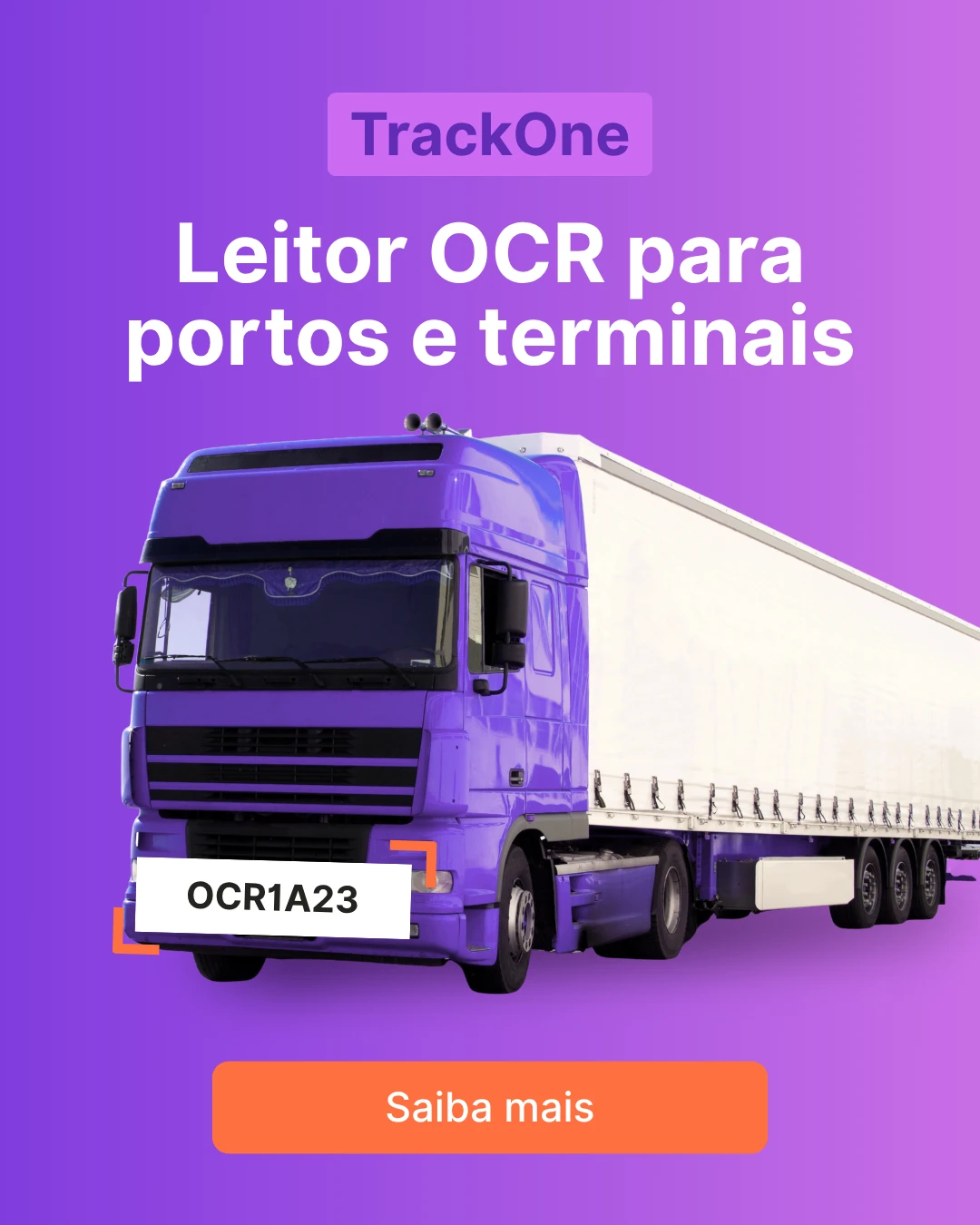 TrackOne - Leitor OCR para portos e terminais