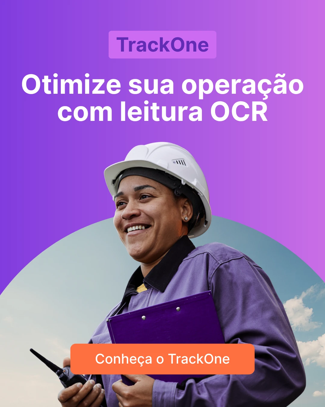 TrackOne - Otimize sua operação com leitura OCR