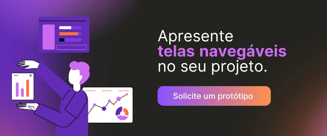 Esteira UI/UX: Apresentando telas navegáveis no seu projeto