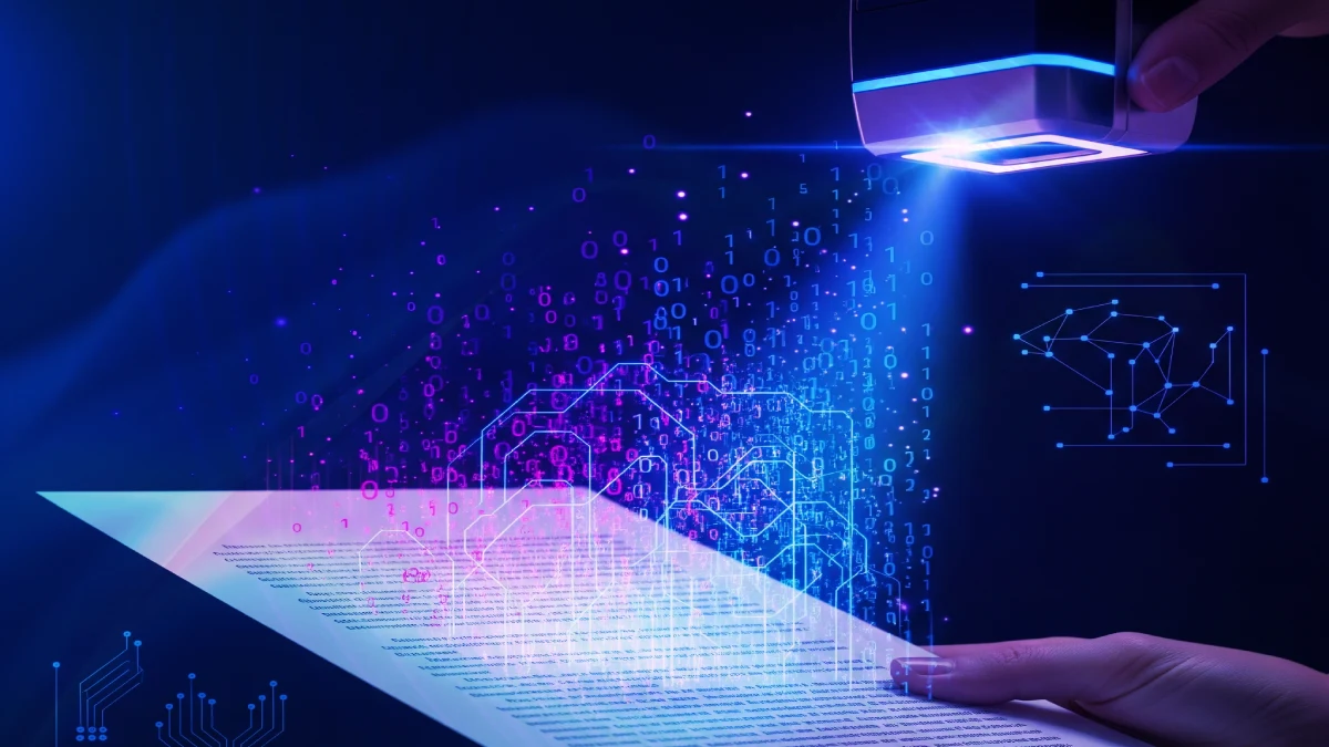 Demonstração do que é OCR