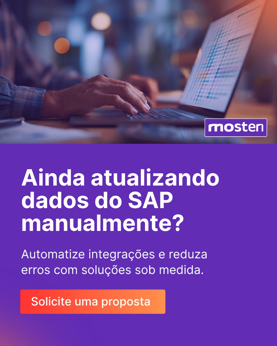 Ainda atualizando dados do SAP Manualmente? Automatize integrações e reduza erros com soluções criadas sob medida