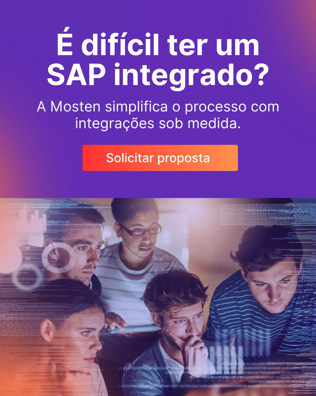 SAP Integrado, simplificando processo com integrações sob medida