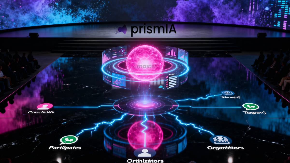 Lançamento da PrismIA: como usar IA para engajar nos eventos 