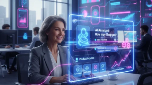 IA para atendimento ao cliente: como resolver no 1º contato?