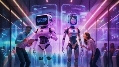 Robôs de atendimento com IA: eficiência ou armadilha?