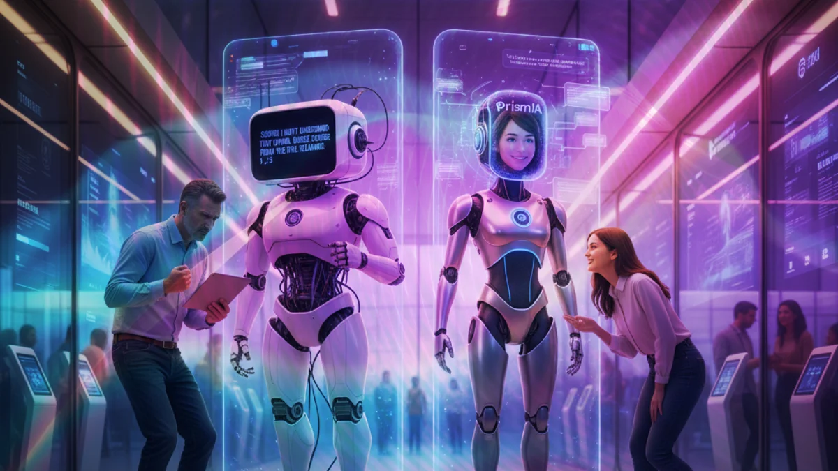 Robôs de atendimento com IA: eficiência ou armadilha?