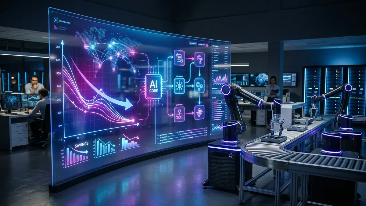 IA para Reduzir Custos: Onde a Inteligência Artificial Gera Economia Real