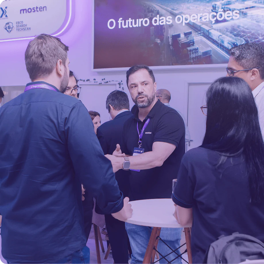 Time Mosten em evento