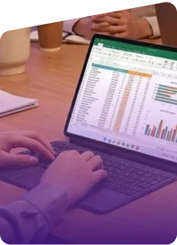 Times que trabalham com análise de dados e planilhas 